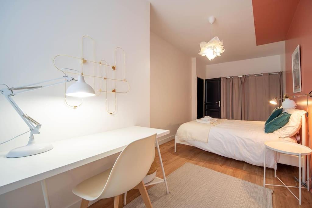 Macon Cozy / Appartement Central 100M² / 8 Pers Luaran gambar