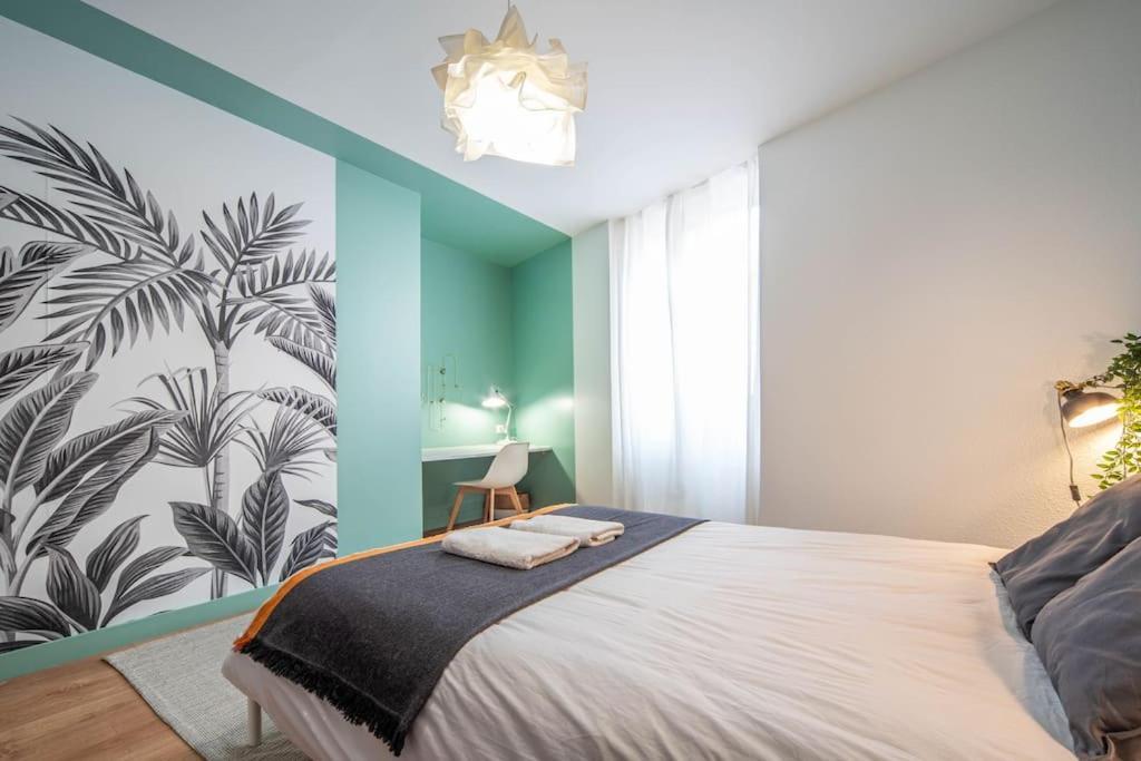 Macon Cozy / Appartement Central 100M² / 8 Pers Luaran gambar