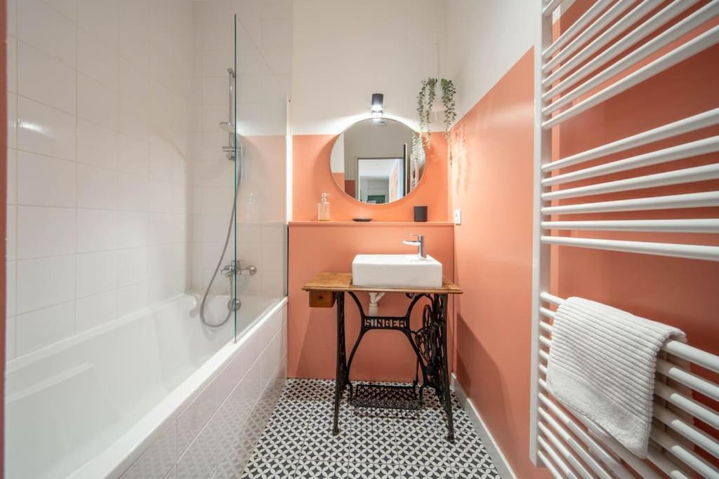 Macon Cozy / Appartement Central 100M² / 8 Pers Luaran gambar